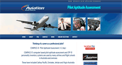 Desktop Screenshot of pilotassessment.com.au